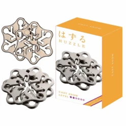 Huzzle LVL2 Snow Cast Metal Puzzle By Hanayama