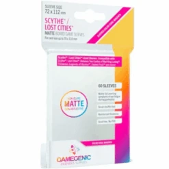 Card Sleeves (72x112mm) Scythe/Lost Cities Matte 60 Pack By Gamegenic
