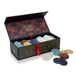 Iron Clays 100 Premium Poker Chips / Game Counters