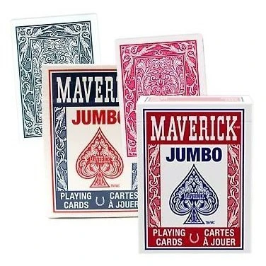 Maverick Jumbo Playing Cards By Bicycle 3 Maverick Jumbo Playing Cards By Bicycle