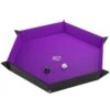 Magnetic Dice Tray Hexagonal Black/Purple By Gamegenic -Board Game Store cdbd8d3e 65db 4d0a b315 05c26cd730a3