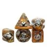 Translucent Bull Skull Gold Glitter Filled 7-Die Set -Board Game Store dc9f4f8a 9d65 4bff 818a 54d3fdb8bbfc