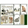 Asian Animals Playing Cards