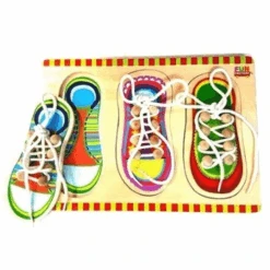 Shoe Lacing Puzzle Board By Fun Factory