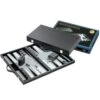 Backgammon 15 Inch Grey Stitched Leather By Philos -Board Game Store ea93a8e8 4300 4c54 bbbd 24c8b14424d0