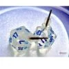 Stud Earrings Borealis Icicle Mini-Poly D20 Pair
