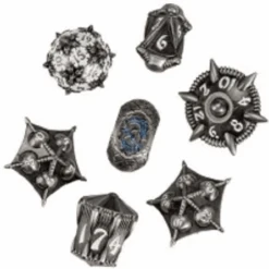 Black And White Dragon Barrel Metal 7-Die Set