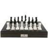 Chess Set Black & White Wood On 20 Inch Carbon Fibre Chess Board By Dal Rossi 1 Chess Set Black & White Wood On 20 Inch Carbon Fibre Chess Board By Dal Rossi -Board Game Store ef573862 6891 4bef ad6d 8dcf3749eecb