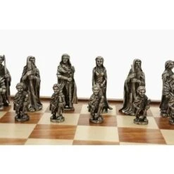 Chess Set Evil Ring On 20 Inch Walnut Gloss Chess Board Flat By Dal Rossi 9 Chess Set Evil Ring On 20 Inch Walnut Gloss Chess Board Flat By Dal Rossi -Board Game Store f0db3b7e e6b4 4019 9bf0 e2b431e8ed69