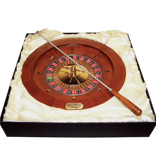 Roulette Wheel Wood 14 Inch 35cm With Rake By Dal Rossi 3 Roulette Wheel Wood 14 Inch 35cm With Rake By Dal Rossi