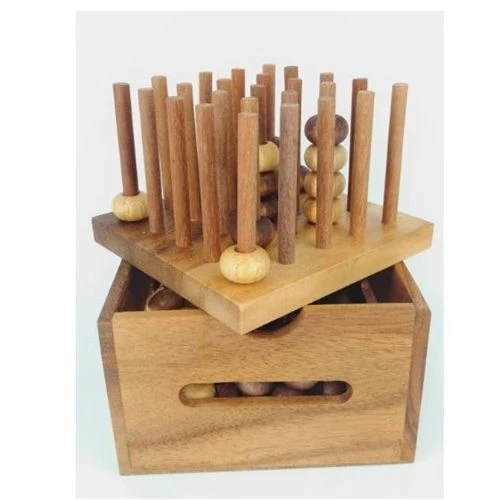 3D Os & Xs (Noughts And Crosses ) Large – Connect 5 4 3D Os & Xs (Noughts And Crosses ) Large – Connect 5 - Image 2