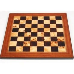Chess Set Metal Dark Titanium & Gold On 20 Inch Walnut Gloss Chess Board Flat By Dal Rossi -Board Game Store f8b0dc9a 92de 423f 967e 34930b001704