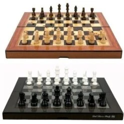 Chess Set 16 Inch Folding By Dal Rossi