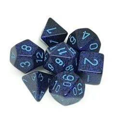 Speckled Cobalt 7-Die Set By Chessex
