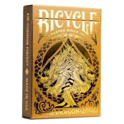 Gold Dragon Playing Cards By Bicycle